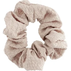 Chouchou gaze de coton vert et rose x3