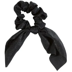 Chouchou noir en mousseline