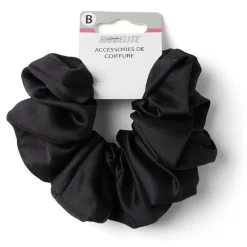 Chouchou satiné noir