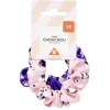 Chouchou scrunchie imprimé licorne et panda x2