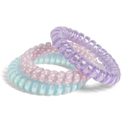 Chouchou spirale enfant 3 modèles x3