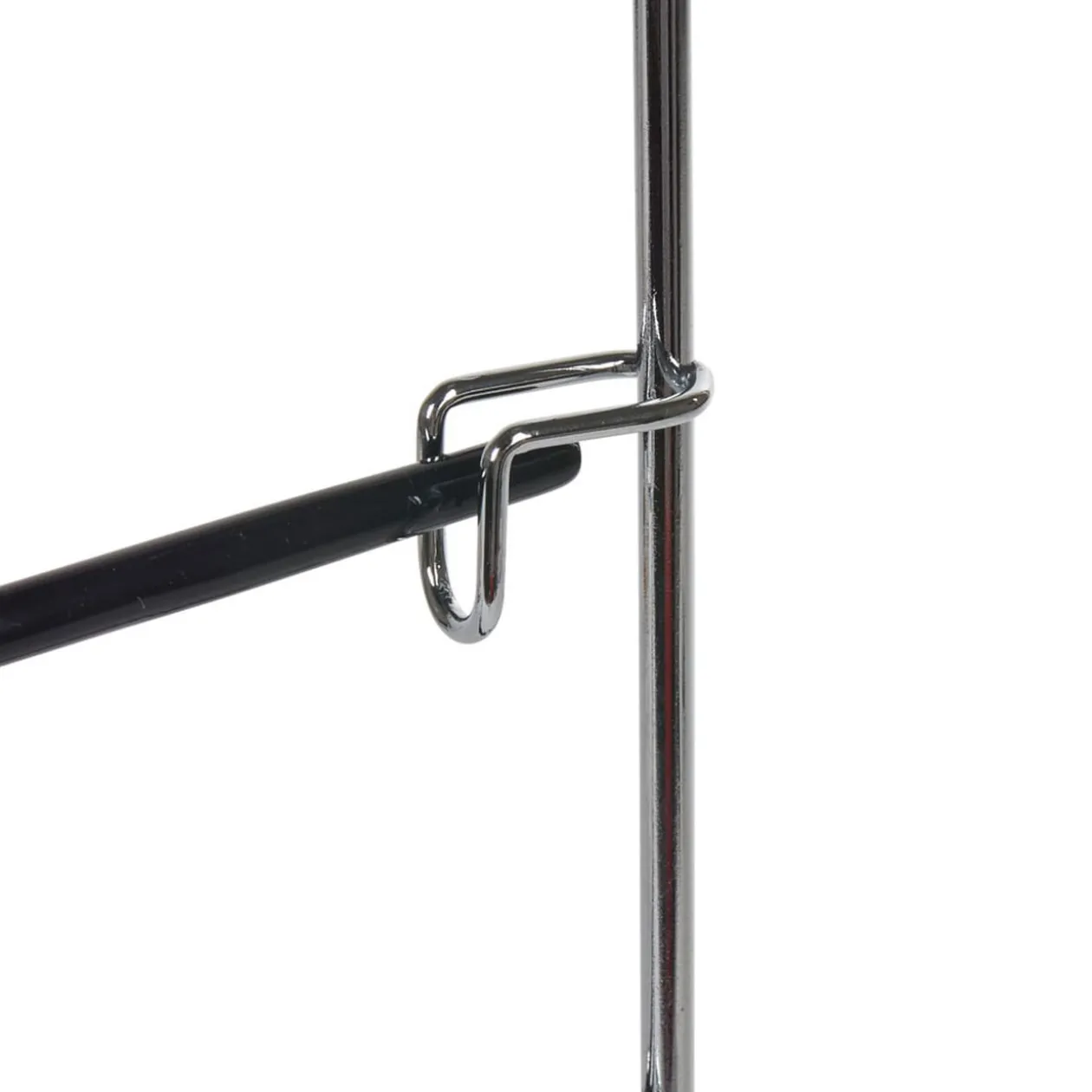 Cintre 4 pantalons en métal noir