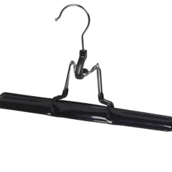 Cintre à pince en métal noir x 2