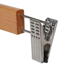 Cintre à pinces en bois x 3