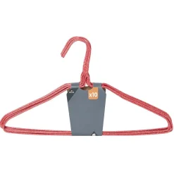 Cintre en métal rouge x10