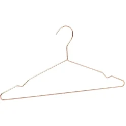 Cintre métal rose cuivré x5