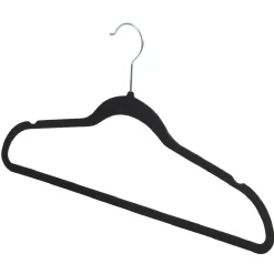 Cintre noir en plastique