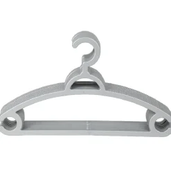 Cintre plastique gris x10