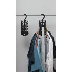 Cintre porte cintres gain de place x 2