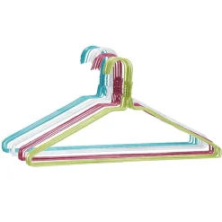 Cintres multicolores en métal x40