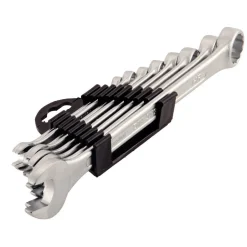 Clé mixte Suki à oeil et fourche 8-19mm 8 pièces