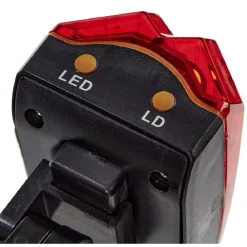 Éclairage vélo arrière rouge avec lazer URBAN MOOV