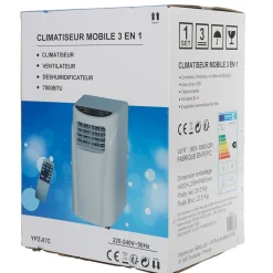 Climatiseur mobile blanc 3 en 1