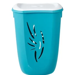 Coffre à linge Flora 40 L bleu