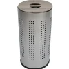 Coffre à linge métallique cylindrique 46L