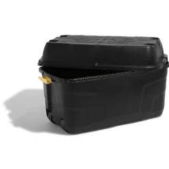 Coffre rangement 175 L noir à roulettes