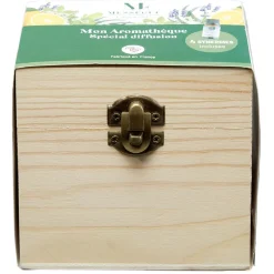 Coffret aroma box avec 4 huiles essentielles synergie 30ml