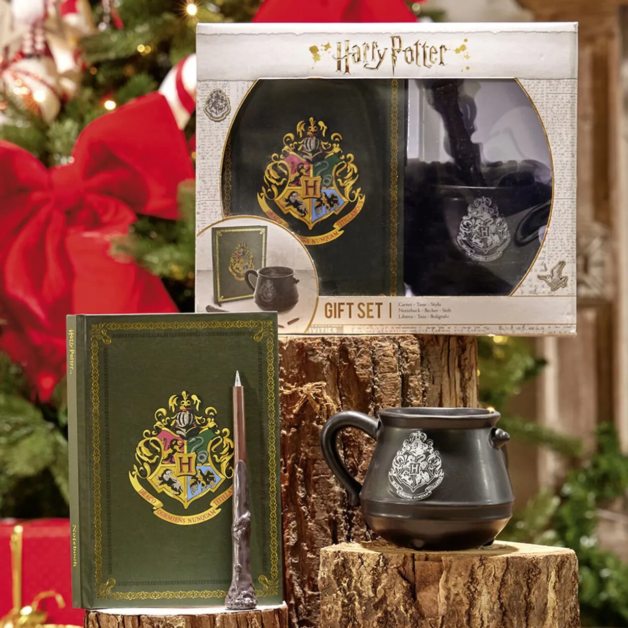 Coffret cadeau Mug avec carnet et stylo Harry Potter