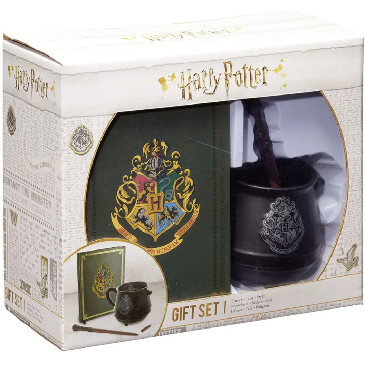 Coffret cadeau Mug avec carnet et stylo Harry Potter