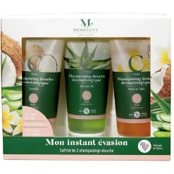 Coffret gel douche 200 ml x3