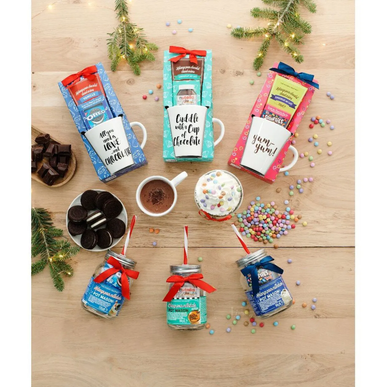 Coffret maison jarre milkshake