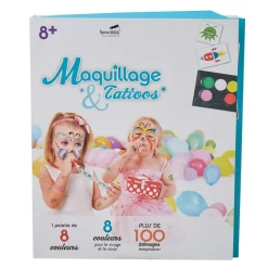 Coffret maquillage et tatoos