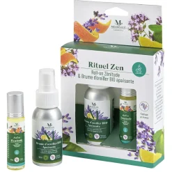 Coffret Mességué roll-on zénitude et brume d'oreiller Bio apaisante