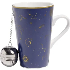 Coffret mug XL en porcelaine avec cuillère