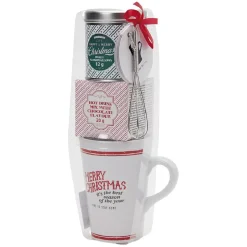 Coffret mug XXL avec boisson et biscuits Noël Traditionnel