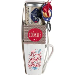 Coffret Mug XXL avec boisson et gourmandises Noël tradition