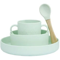 Coffret repas Bébé silicone