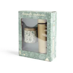 Coffret thé avec bouteille isotherme infuseur et boîte à thé