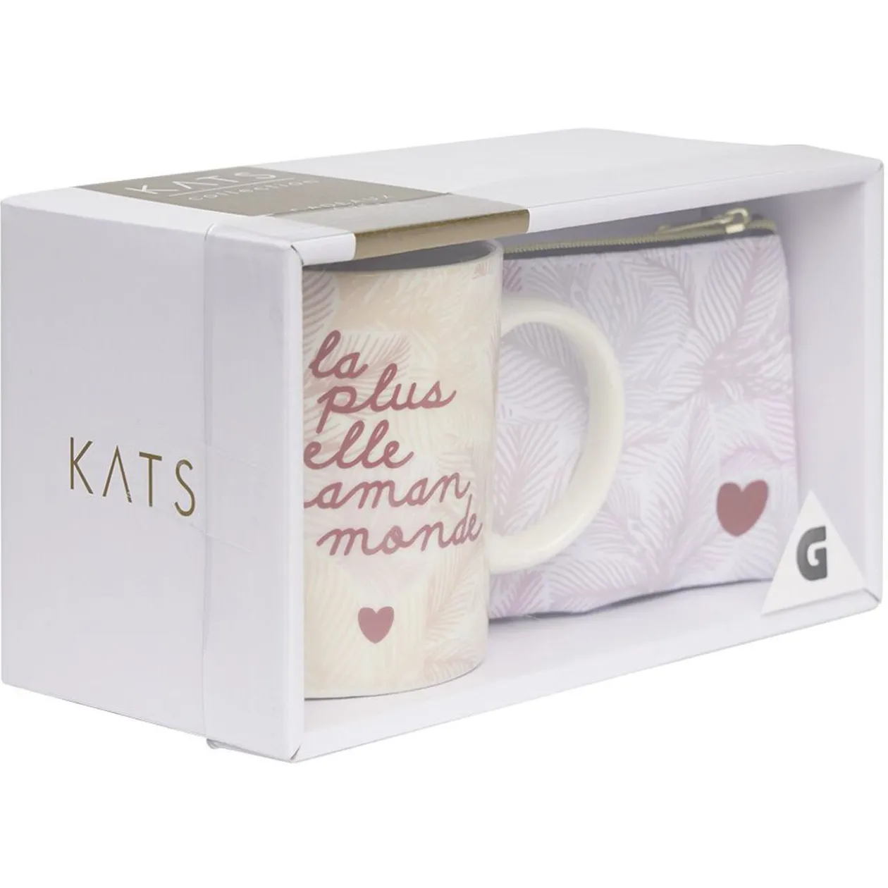 Coffret trousse avec mug porcelaine