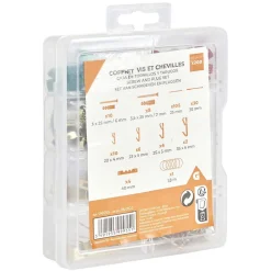 Coffret vis et cheville x200