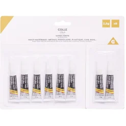 Colle liquide ultra forte x8