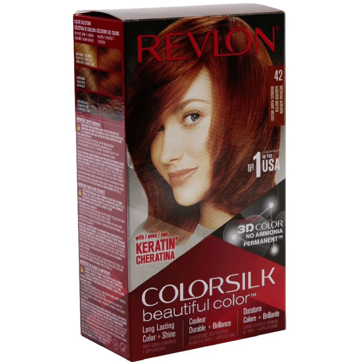 Coloration cheveux Auburn moyen 42 Revlon