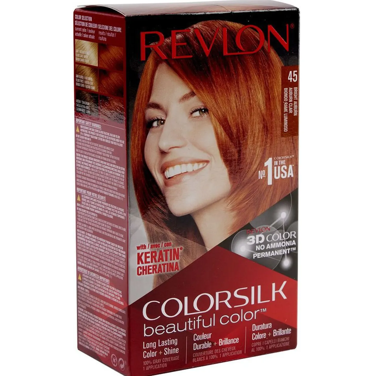 Coloration cheveux Auburn classique 45 Revlon