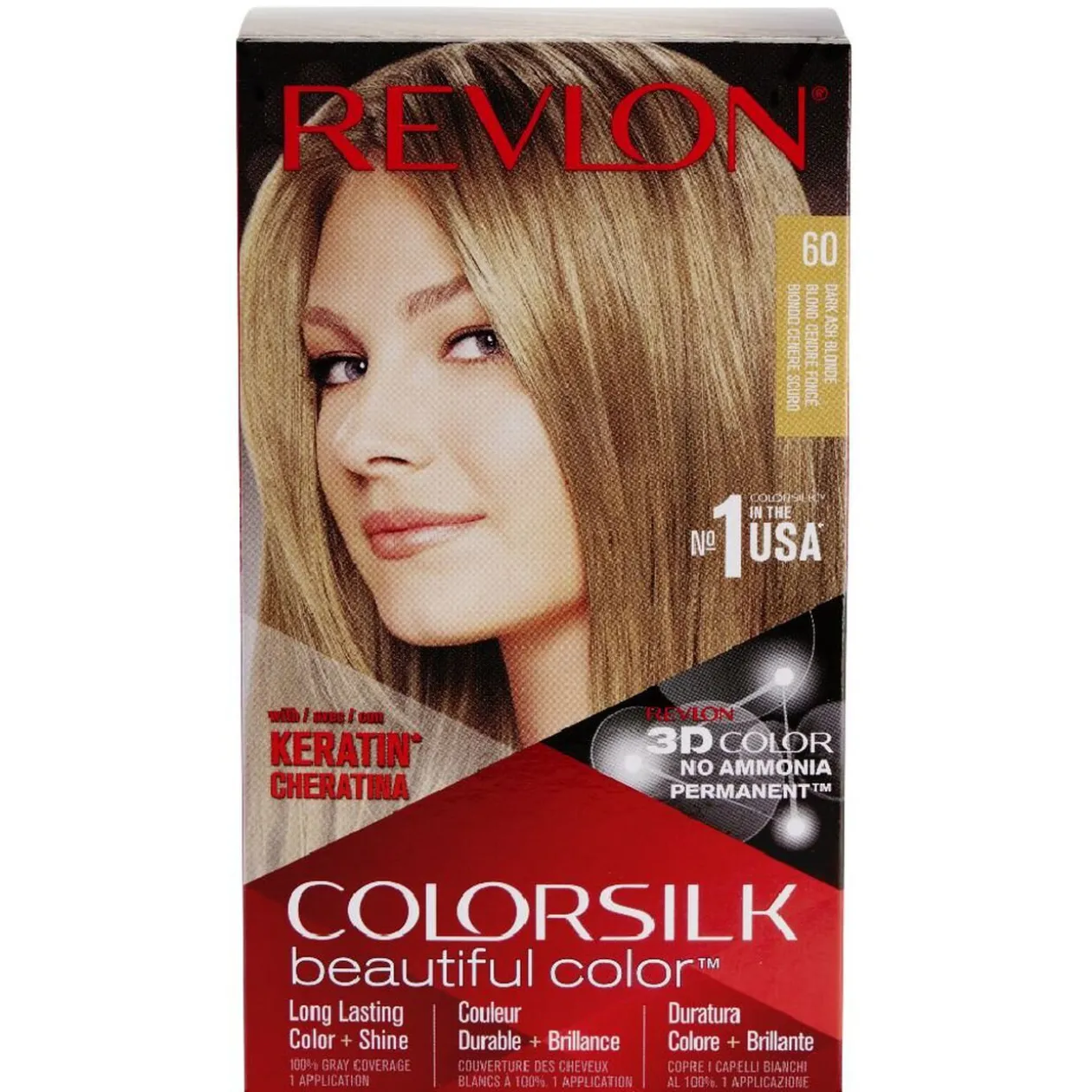 Coloration cheveux Blond cendré 60 Revlon