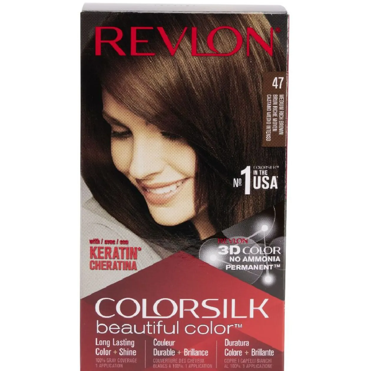 Coloration cheveux Brun riche moyen 47 Revlon
