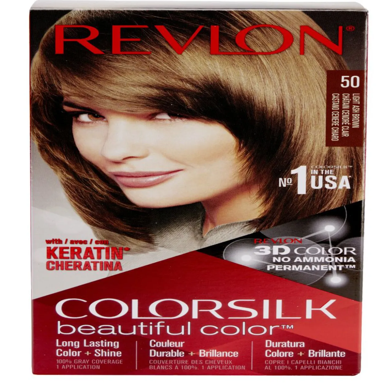 Coloration cheveux Chatain cendré 50 Revlon