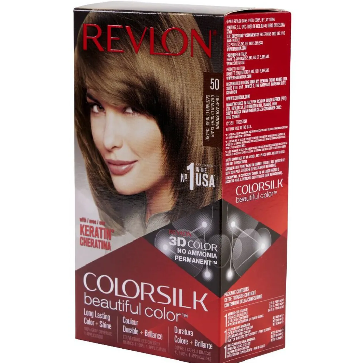 Coloration cheveux Chatain cendré 50 Revlon