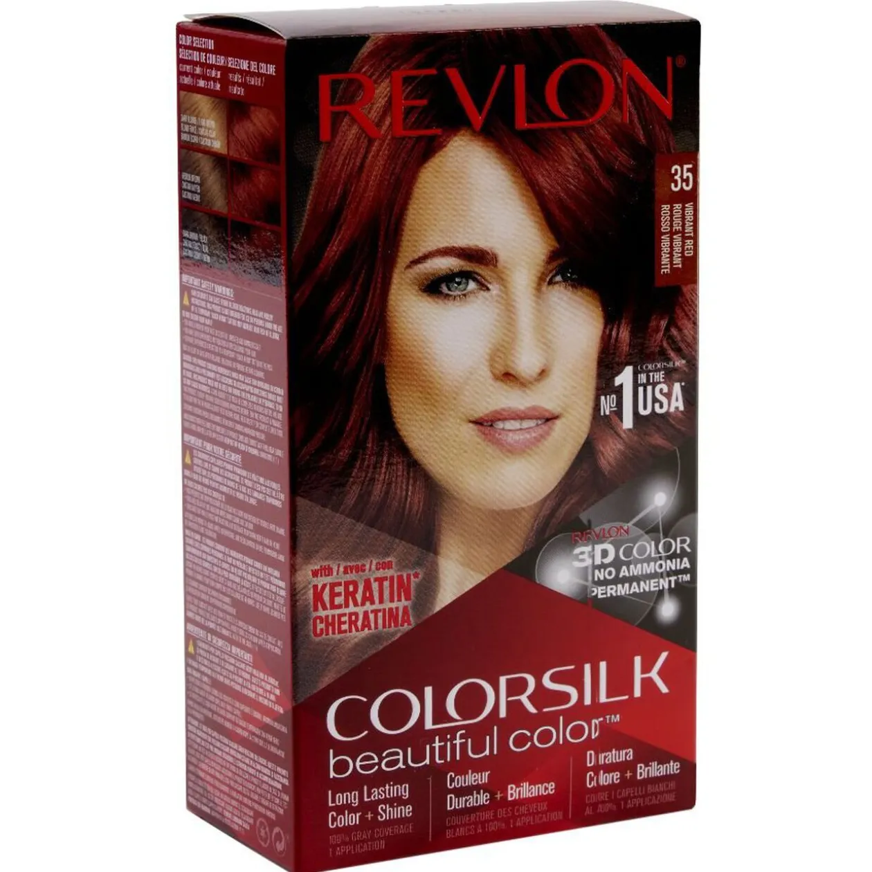 Coloration cheveux Rouge Vibrant 35 Revlon