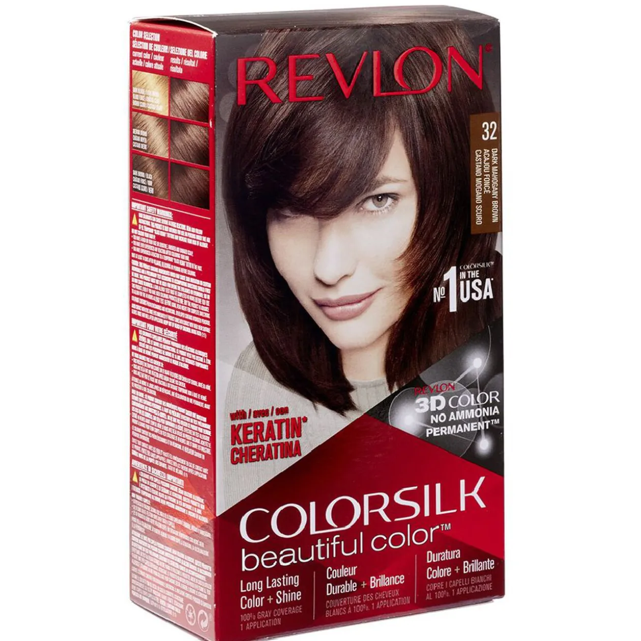 Coloration cheveux Acajou foncé 32 Revlon