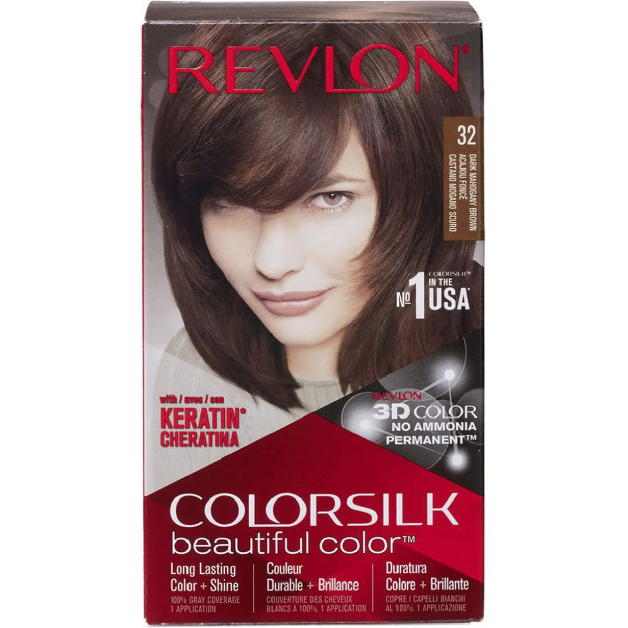Coloration cheveux Acajou foncé 32 Revlon