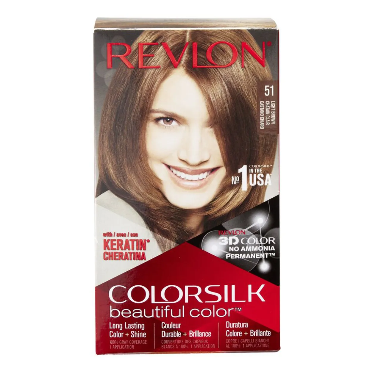 Coloration cheveux Chatain clair 51 Revlon