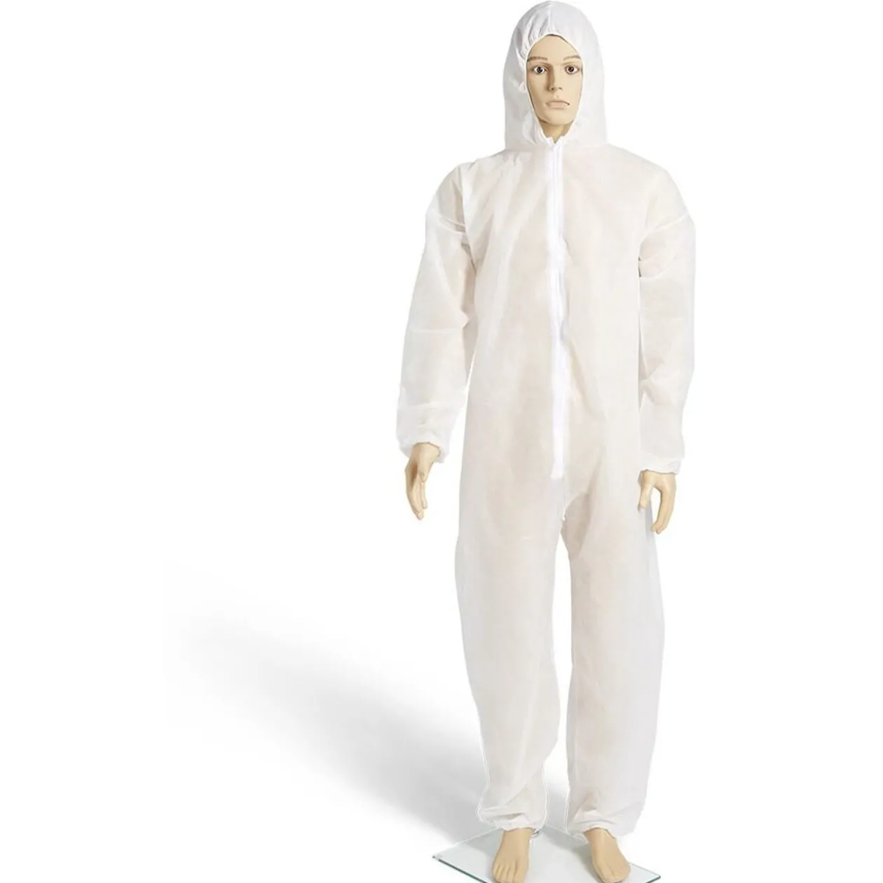 Combinaison de peintre polypropylène blanc