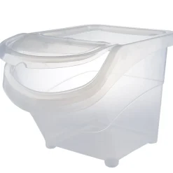 Containers transparents avec couvercle 20 L x3
