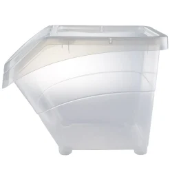Containers transparents avec couvercle 20 L x3