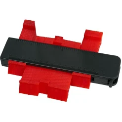 Copieur de forme plastique rouge et noir