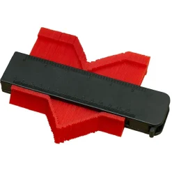 Copieur de forme plastique rouge et noir